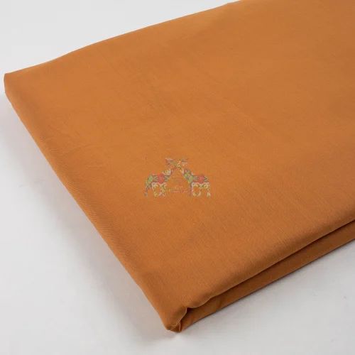 Cotton Handmade Plain Solid Fabric
