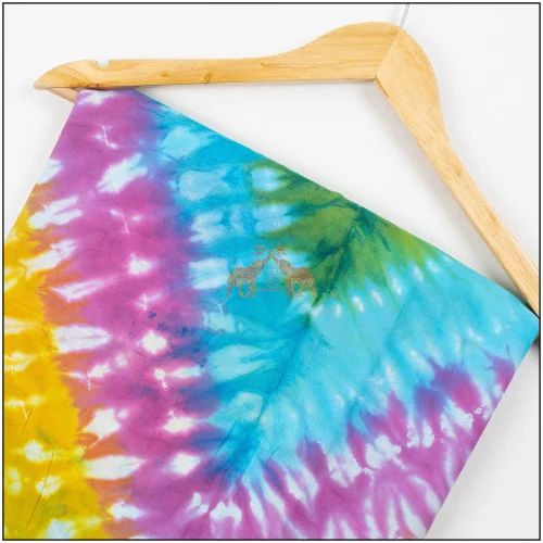 Premium Handmade Shibori Tie Dye Cotton Fabric
