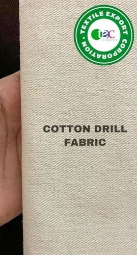 Cotton Grey Drill Fabric