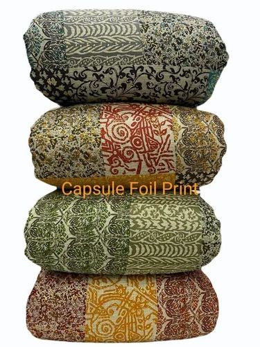 Ladies Suit Fabric Capsule Print
