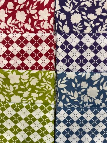 Floral Ladies Printed Cotton Kurti Pant Fabric
