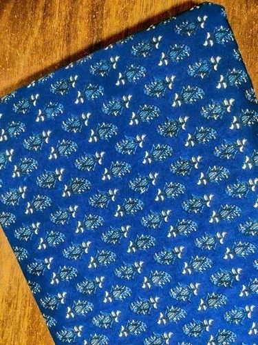 Hand Block Print Cotton Printed Fabric