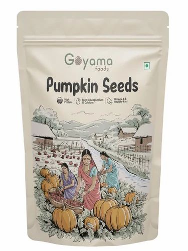 Goyama Premium Pumpkin Seeds Roasted Unsalted, 225