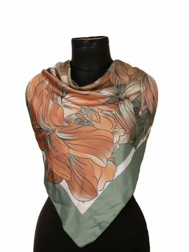 Printed Polyester Ladies Designer Scarf