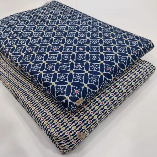 Cotton Digital Printed Fabric, Plain/Solids