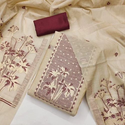 Heavy Chanderi Dress Material