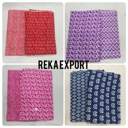 REKAEXPORT Cotton Fancy Ladies Suit Material, For Dress