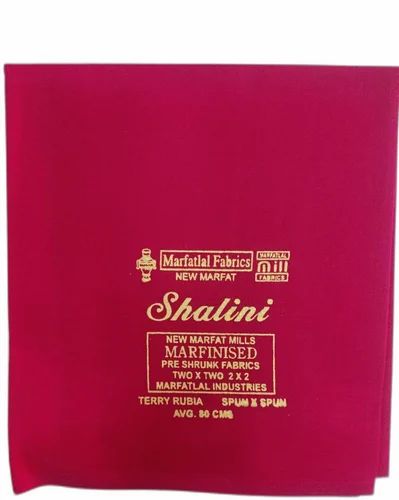 Shalini Polyester Cotton terry rubia Blouse Fabric, 92 cm (36 inch)