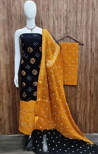 Bandhani Dress Material