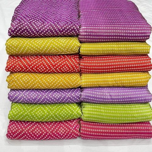 Pure Tissue Bandhni Print