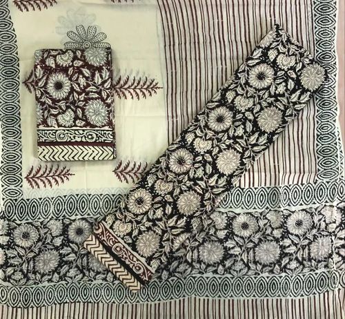 Cotton Tie Dye Batik Printed Churidar Material