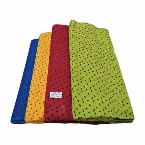 South Cotton Handloom Fabric, Digital Prints