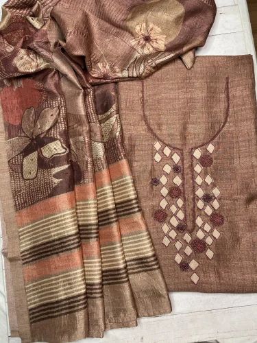 Raw Silk Churidar Material