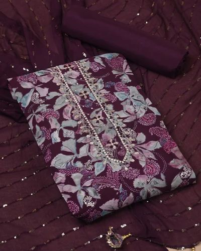 Cotton Churidar Materials, Unstitched