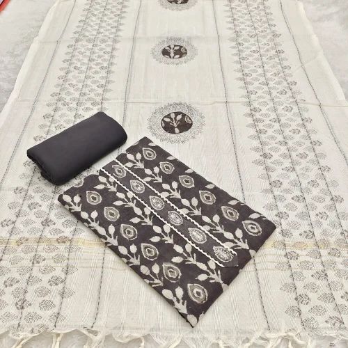 Dhabu Cotton Designer Churidar Materials