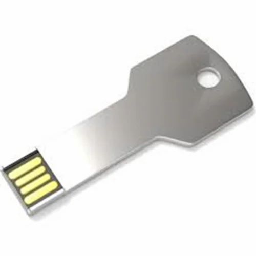 Key Shaped Metal Pen Drive 16 GB