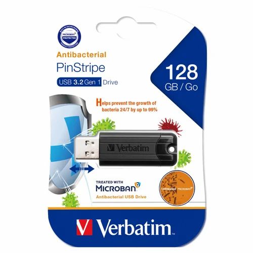 Verbatim Pinstripe 128 GB Pen Drive