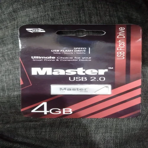 Master Pendrive 4 GB USB 2.0, Metal