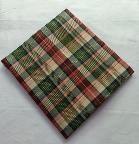 Cotton Madras Check Fabrics