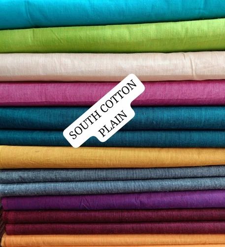 Plain Cotton Fabric, 44 inch (112 cm)