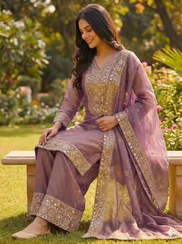 Embroidery Work Suit