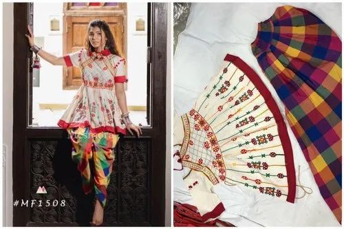 Embroidery Work Navratri Kedia Collection, Handwash