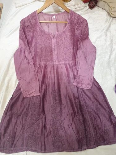Georgette Lucknowi Chikankari Suit