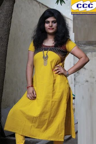 Ikkat Kurthas, Cotton