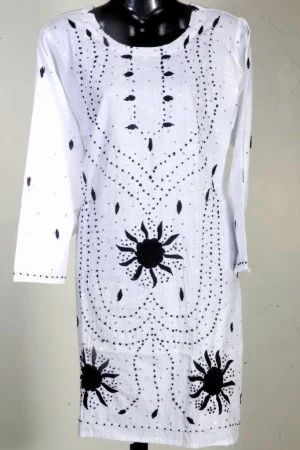 Karachi Cotton Lucknowi Booti Kurti