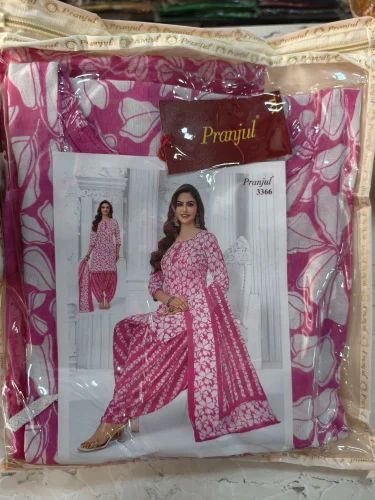 Cotton Printed Pranjul readymade chudidar vol 33, Stitched