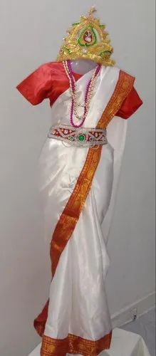 ITSMYCOSTUME Bharat Mata Fancy Dress Costume for Women (Adult)