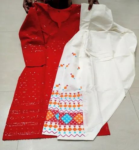 Rockstar Cotton Patiala Phulkari Salwar