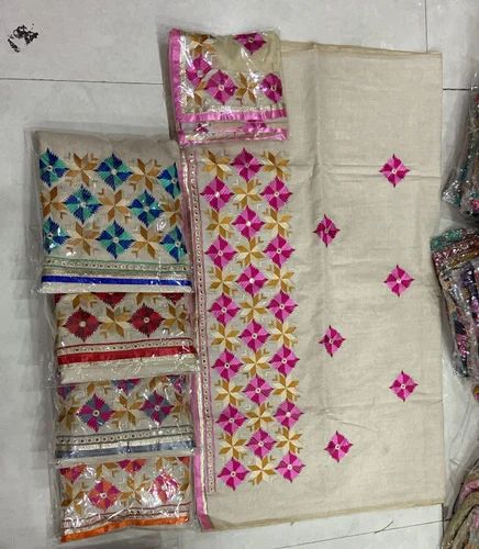 Cotton Printed Ladies Phulkari Suits