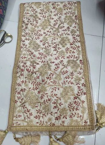 Party Wear Embroidered Sherwani Embroidery Dupatta, Adult