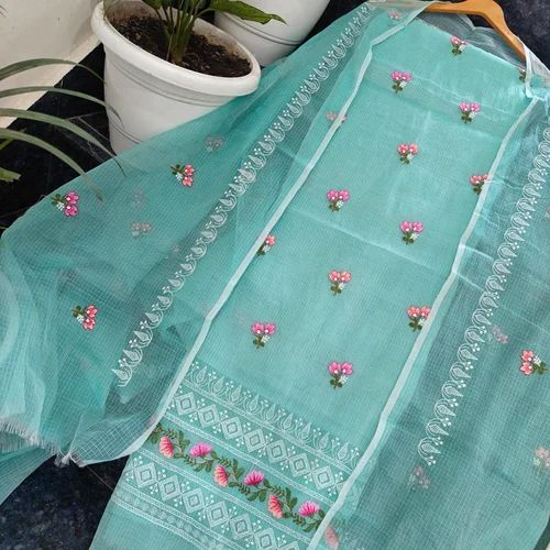 Floral Kota Doria Suit