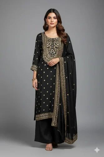Ladies Zari Work Suit