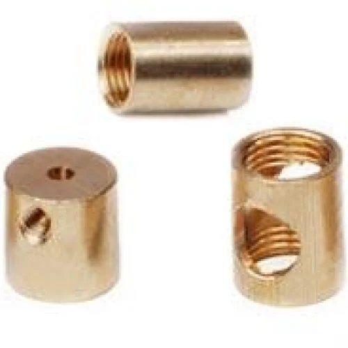 Polished Brass Lamp Holder Couplers