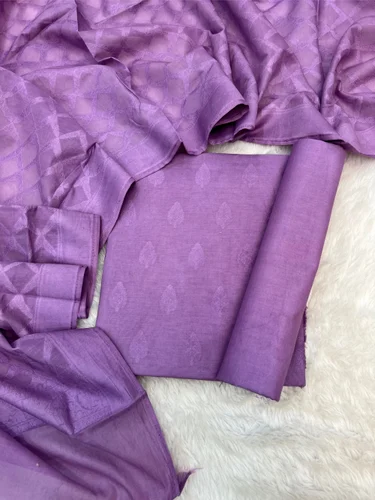 Banarasi Pure Cotton Jamdani Weaving Suits