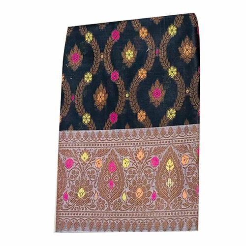 Banarasi Cotton Woven Design Ladies Unstitched Suit Fabric