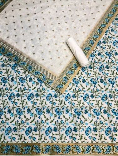 Banarasi Premium Cotton Chanderi Suit