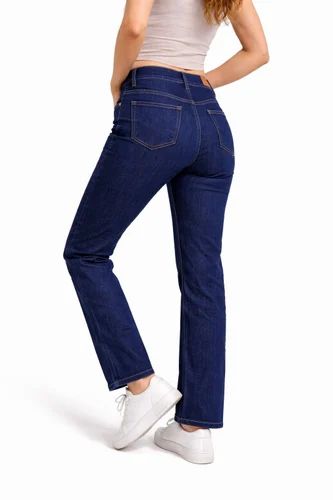 Gabba Direct from Korea Women's Premium Jeans, Stretchable Fabric , Straight Fit
