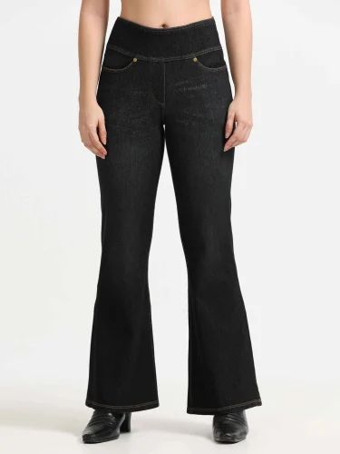 Stylish Black Denim Jeans For Women