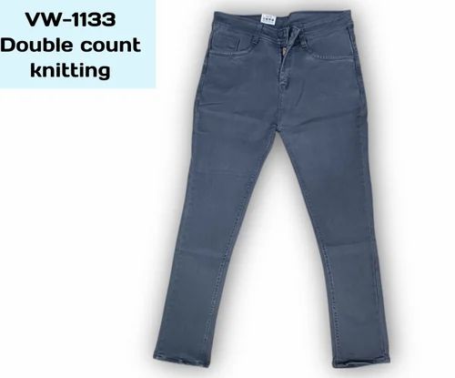 Double Count Knitted Denim Jeans