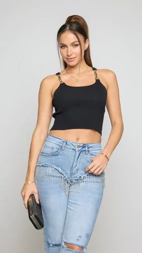 Aria High Rise Women Wide Leg Jeans, Light Blue, Relaxed Fit
