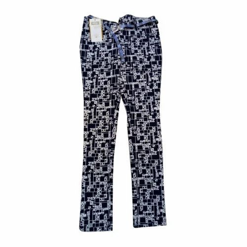 Ladies Cotton Stylish Printed Jeans, Size: 28 to 34