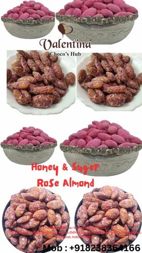 Rose Flavoured Almonds (6 Months Shelf Life)