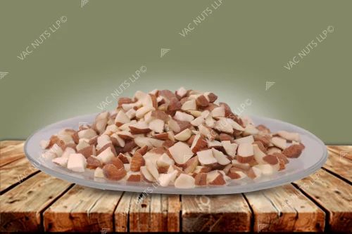 Broken Almond Bits (Free-Size), Raw, Imported