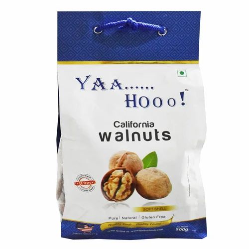 Yaahoo California Walnuts (Soft Shell), Packaging Size: 500g