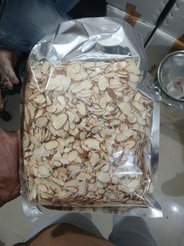 Almond Chips Badaam Katran Premium Quality, Thickness: 0.8 mm, Raw