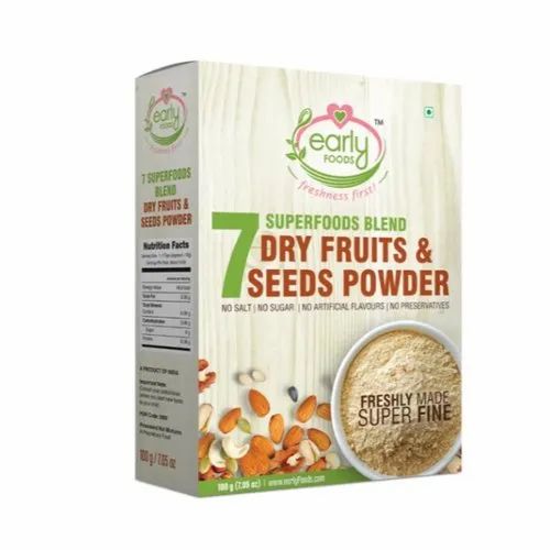 Early Foods 100g Dry Fruits & Seeds Dry Powder, Box